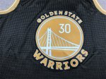 NBA 30 Curry Warriors 2024-25 Maillot noir gold